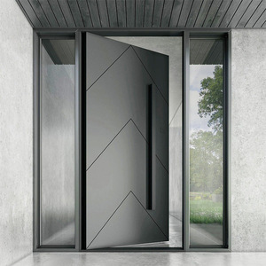 Pivot Doors Aluminium,Customized High-End Frame Pivot Sliding Entrance Door Interior Door