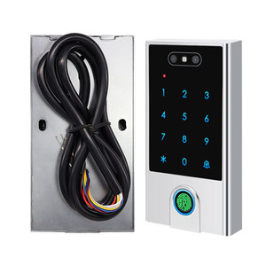 TTlock Waterproof Biometric Fingerprint Face Smart Door Access Control ID Card Code Aluminium Door For Easy Access