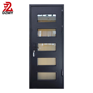 Custom Steel Glass Door Entrance Design Frame