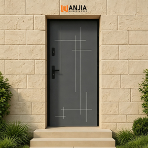 USA Standard Commercial Grade Aluminum Pivot Doors Front Entry Door