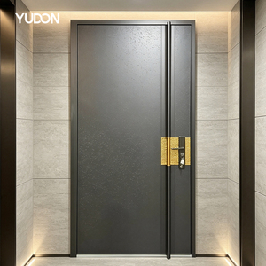 YUDON DOOR Main Entrance Pivot Door Matte Gray