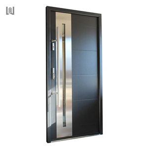 Modern Aluminum Exterior Front Entrance Security Door
