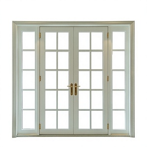 Patio Double Tempered Glazed Swing Glass Door