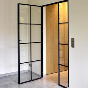 China Factory Wholesale Interior Glass Room Door Entry Front Doors